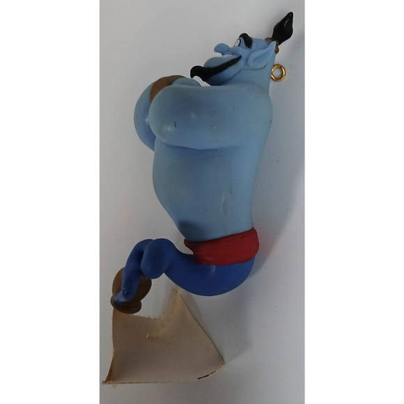 Disney Enesco Aladdin Christmas Ornament Holiday Wishes Genie In Magic Lamp - Picture 6 of 7